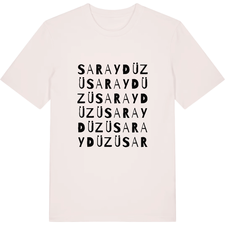 Saraydüzü ordlek t-shirt – t-shirt från PinShirt