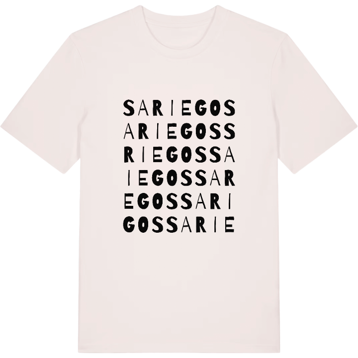 Sariegos ordlek t-shirt – t-shirt från PinShirt