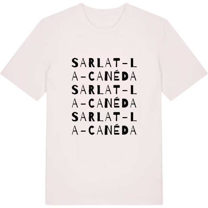 Sarlat-la-Canéda ordlek t-shirt – t-shirt från PinShirt