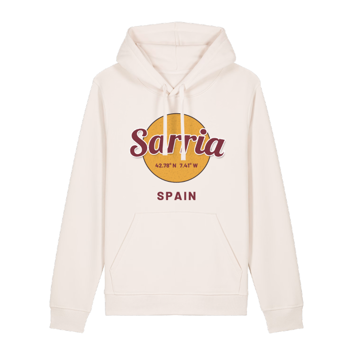Sarria cirkel hoodie – hoodie från PinShirt