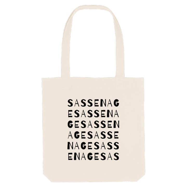 Sassenage ordlek tygkasse – tygkasse från PinShirt