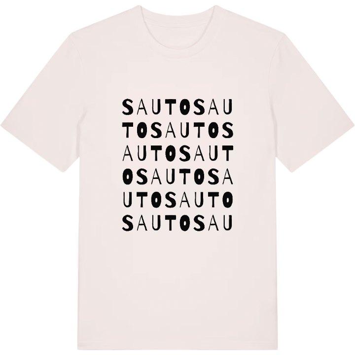Sauto ordlek t-shirt – t-shirt från PinShirt