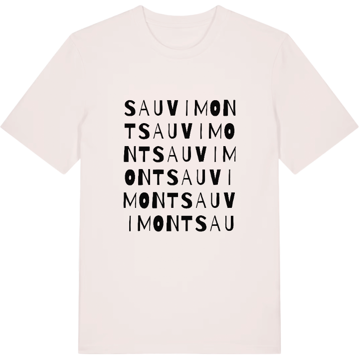 Sauvimont ordlek t-shirt – t-shirt från PinShirt