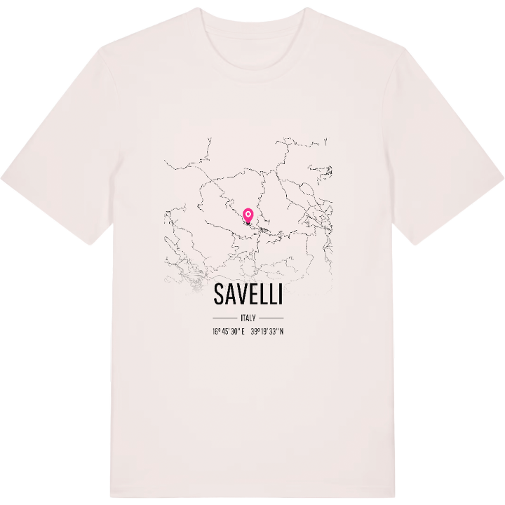 Savelli karta t-shirt – t-shirt från PinShirt