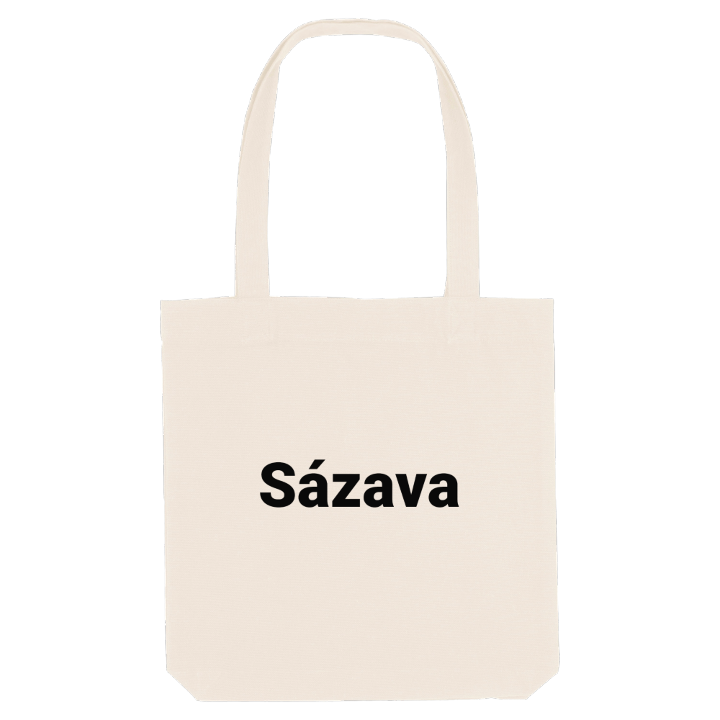 Sázava fetstil tygkasse – tygkasse från PinShirt
