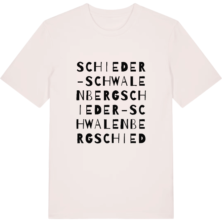 Schieder-Schwalenberg ordlek t-shirt – t-shirt från PinShirt