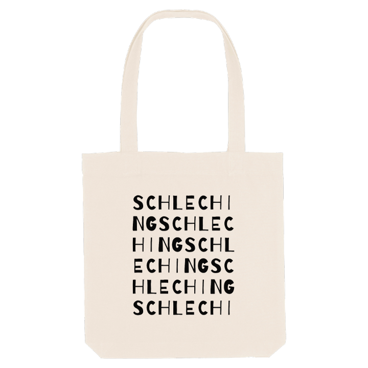 Schleching ordlek tygkasse – tygkasse från PinShirt