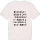 Schlemmin ordlek t-shirt