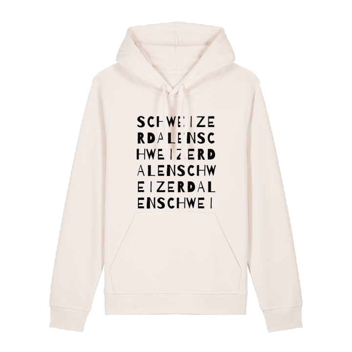 Schweizerdalen ordlek hoodie – hoodie från PinShirt