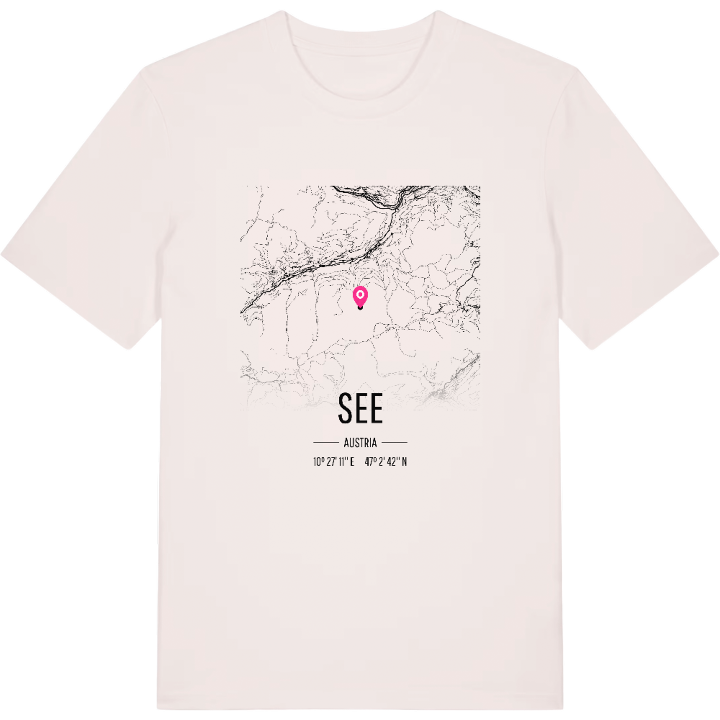 See karta t-shirt – t-shirt från PinShirt