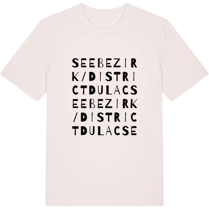 Seebezirk / District du Lac ordlek t-shirt – t-shirt från PinShirt