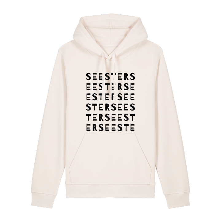 Seester ordlek hoodie – hoodie från PinShirt