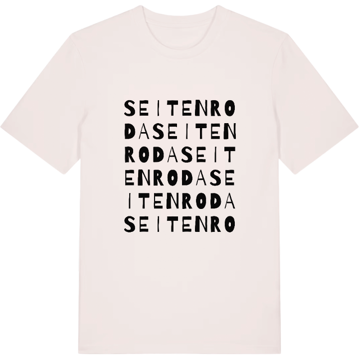 Seitenroda ordlek t-shirt – t-shirt från PinShirt