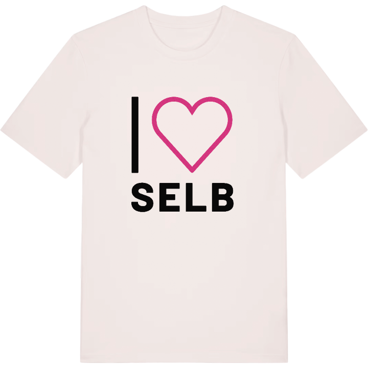 Jag älskar Selb t-shirt stort tryck – t-shirt från PinShirt