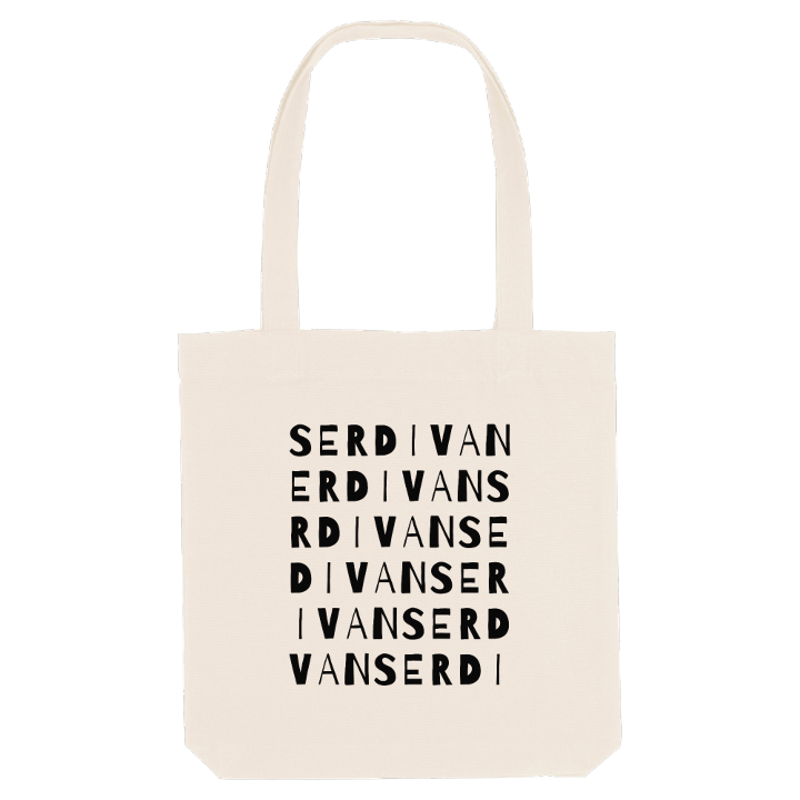 Serdivan ordlek tygkasse – tygkasse från PinShirt