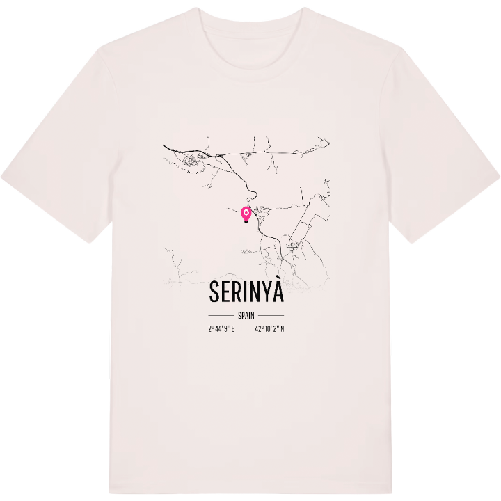Serinyà karta t-shirt – t-shirt från PinShirt