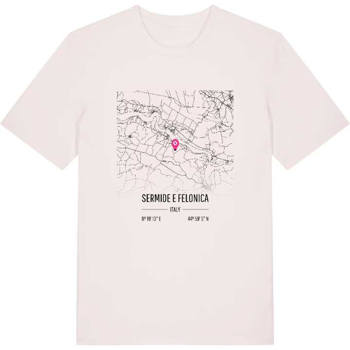 Sermide e Felonica karta t-shirt – t-shirt från PinShirt