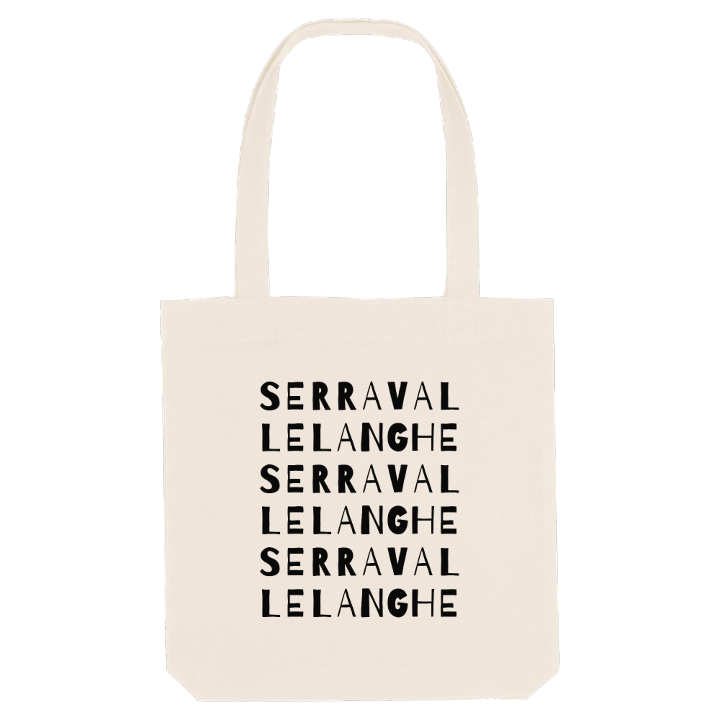 Serravalle Langhe ordlek tygkasse – tygkasse från PinShirt