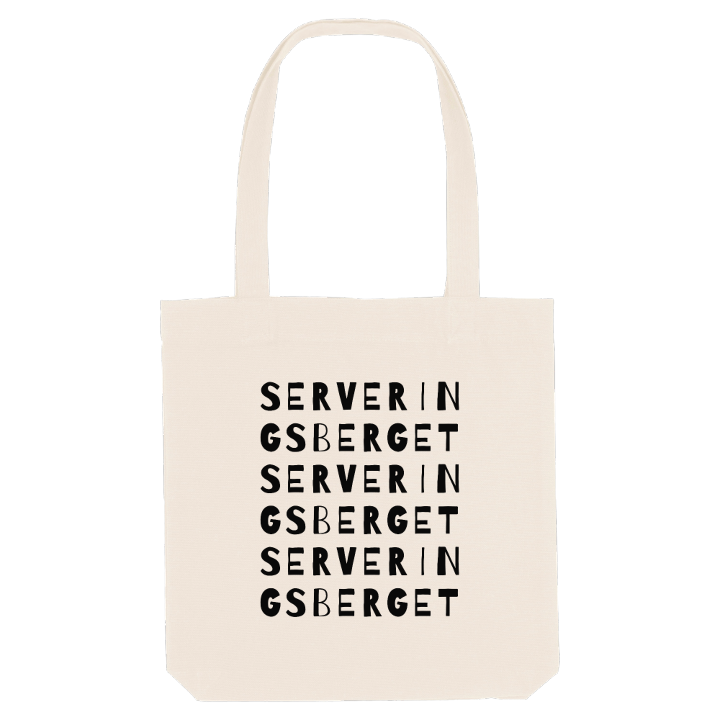 Serveringsberget ordlek tygkasse – tygkasse från PinShirt