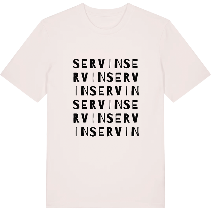 Servin ordlek t-shirt – t-shirt från PinShirt