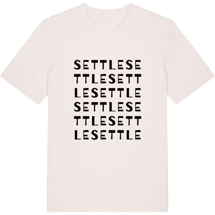 Settle ordlek t-shirt – t-shirt från PinShirt