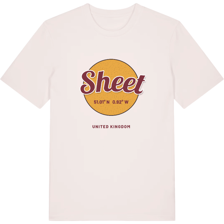 Sheet cirkel t-shirt – t-shirt från PinShirt