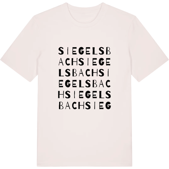 Siegelsbach ordlek t-shirt – t-shirt från PinShirt