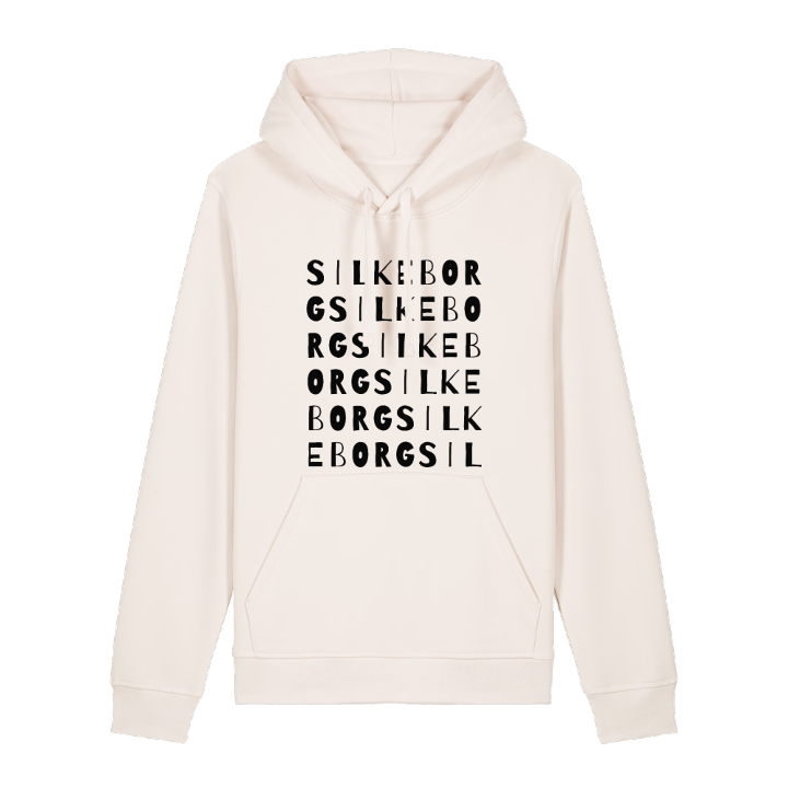 Silkeborg ordlek hoodie – hoodie från PinShirt