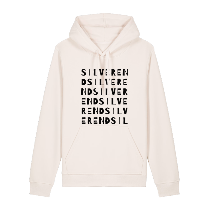 Silver End ordlek hoodie – hoodie från PinShirt