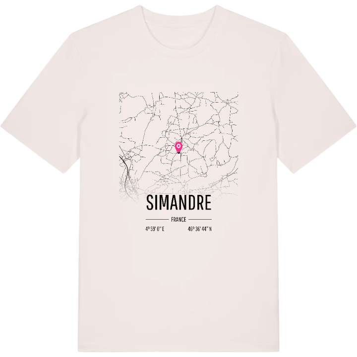 Simandre karta t-shirt – t-shirt från PinShirt