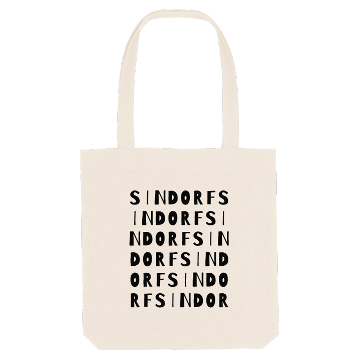 Sindorf ordlek tygkasse – tygkasse från PinShirt