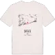 Sitges karta t-shirt