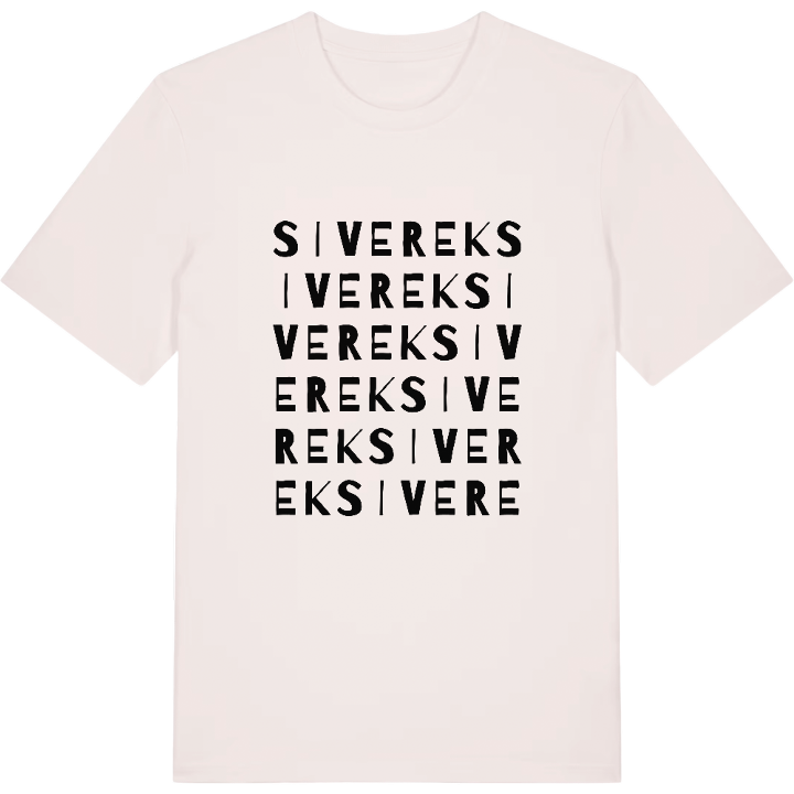 Siverek ordlek t-shirt – t-shirt från PinShirt