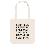 Skränge ordlek tygkasse