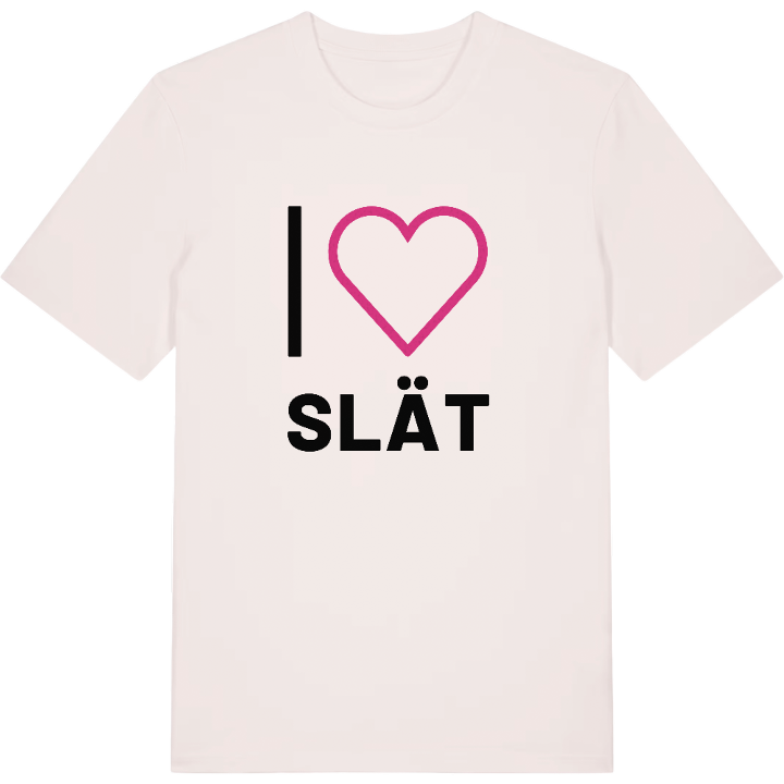 Jag älskar Slät t-shirt stort tryck – t-shirt från PinShirt