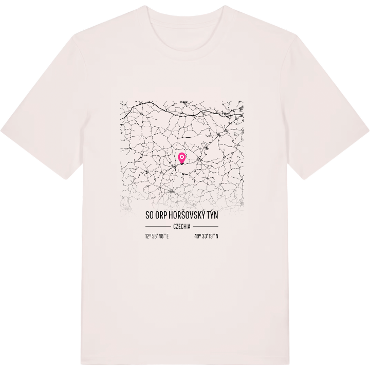 SO ORP Horšovský Týn karta t-shirt – t-shirt från PinShirt