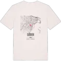 Söder karta t-shirt