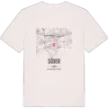 Söder karta t-shirt