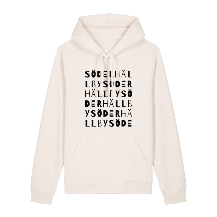 Söderhällby ordlek hoodie – hoodie från PinShirt