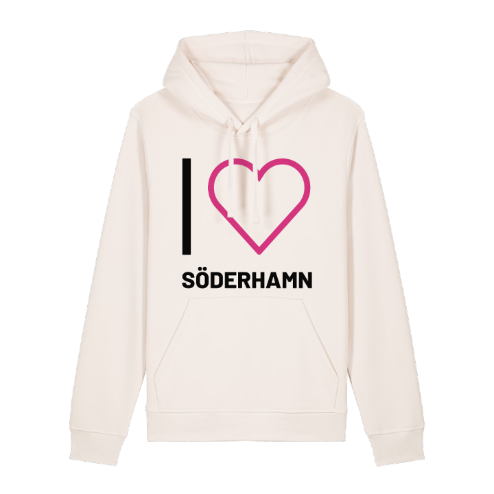 Jag älskar Söderhamn hoodie stort tryck – hoodie från PinShirt