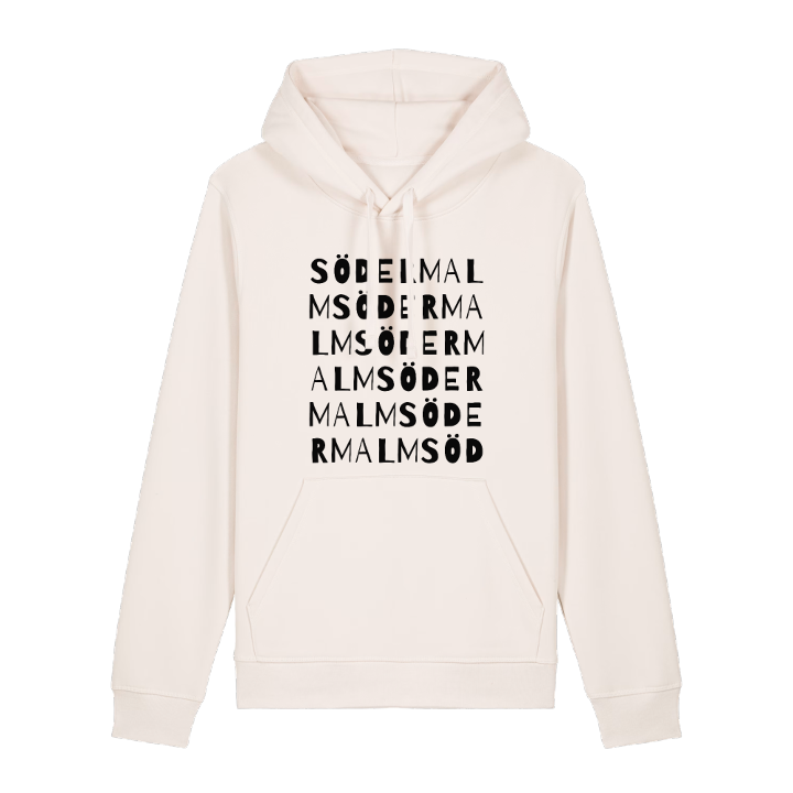 Södermalm ordlek hoodie – hoodie från PinShirt