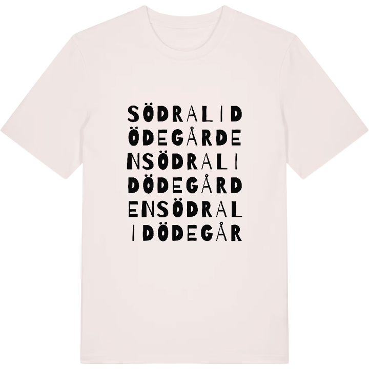 Södra Lidödegården ordlek t-shirt – t-shirt från PinShirt