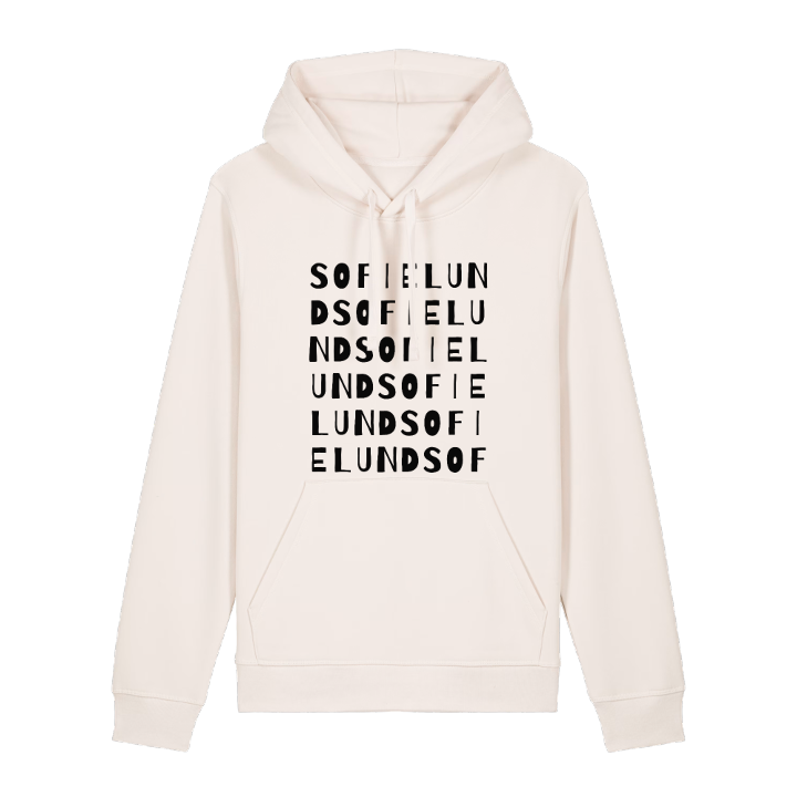 Sofielund ordlek hoodie – hoodie från PinShirt