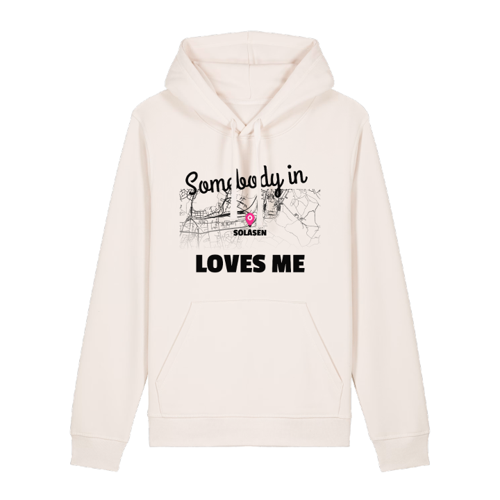 Någon i Solåsen älskar mig hoodie – hoodie från PinShirt
