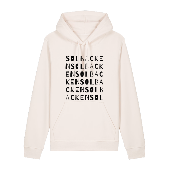 Solbacken ordlek hoodie – hoodie från PinShirt