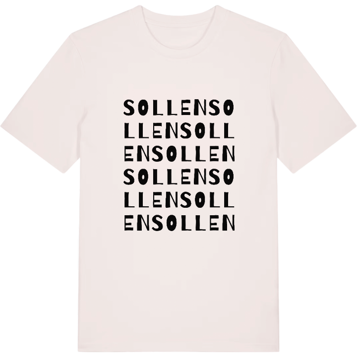 Sollen ordlek t-shirt – t-shirt från PinShirt