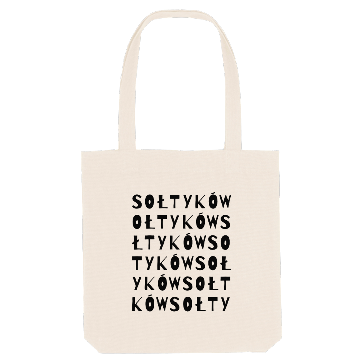 Sołtyków ordlek tygkasse – tygkasse från PinShirt
