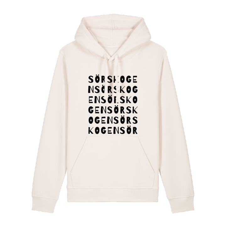 Sörskogen ordlek hoodie – hoodie från PinShirt