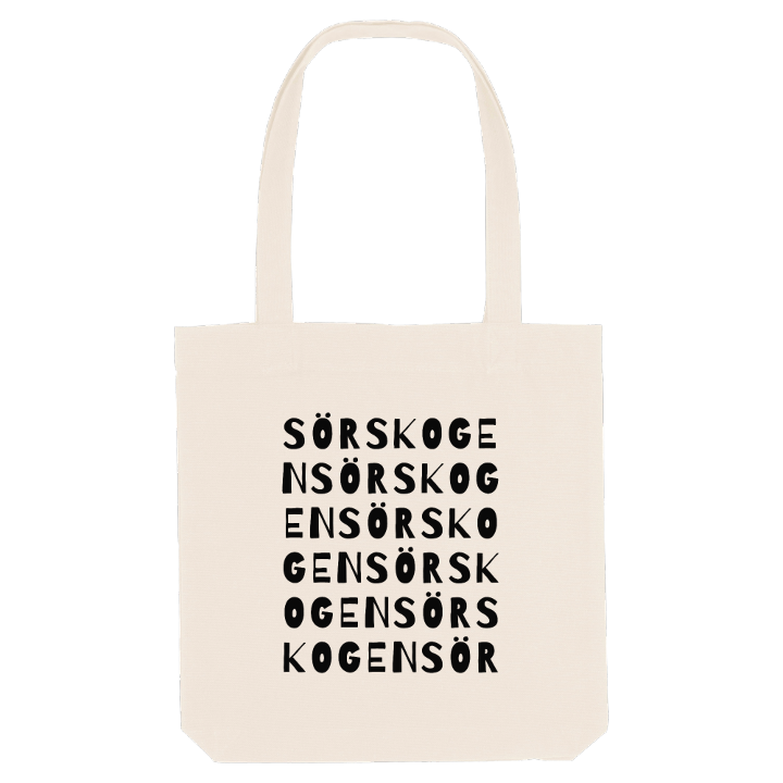 Sörskogen ordlek tygkasse – tygkasse från PinShirt