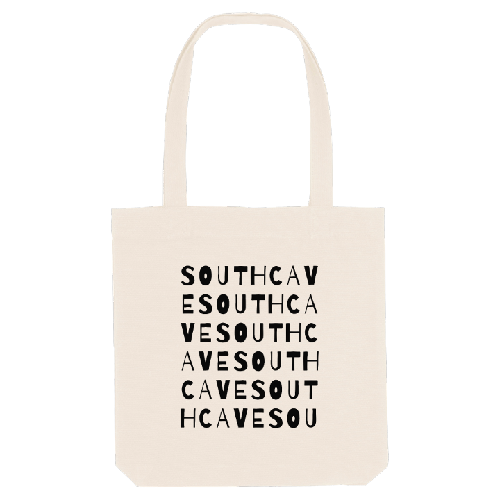 South Cave ordlek tygkasse – tygkasse från PinShirt